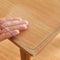 VeeCano 12X24 Inch 1.5mm Thick Multisize Clear PVC Table Cover Blotter Protector Rectangular
