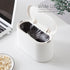 Mini Trash Can with Lid, Removable Small Garbage Can for Bathroom, Office, Kitchen, Countertop Wastebasket