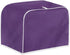 Purple Toaster Cover 2 Slice Wide Slot, Decorative Small Kitchen Appliance Bread Maker Dust Protection