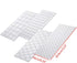 Cake Fondant Impression Mat Mold, Diamond Quilted Grid Texture Embossing Mat for Cupcake Wedding Cake Decoration
