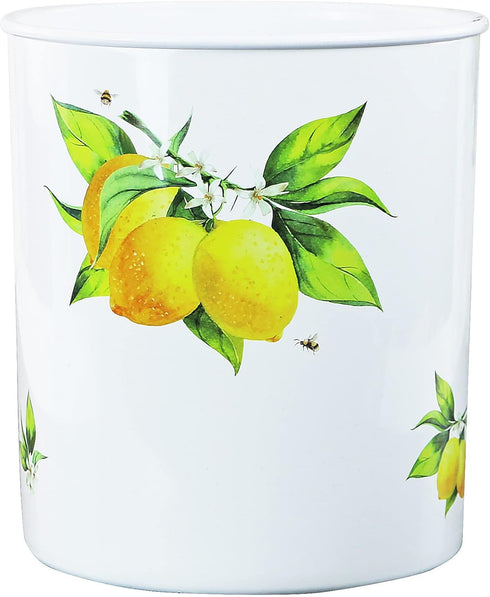 Reston Lloyd Extra Large Multipurpose Crock for Organizing Utensils & Kitchen Tools, Fresh Lemons