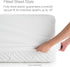 WEEKENDER Premium Commercial-Grade Waterproof Mattress Protector, Full XL, High Heat Dryer Proof, White