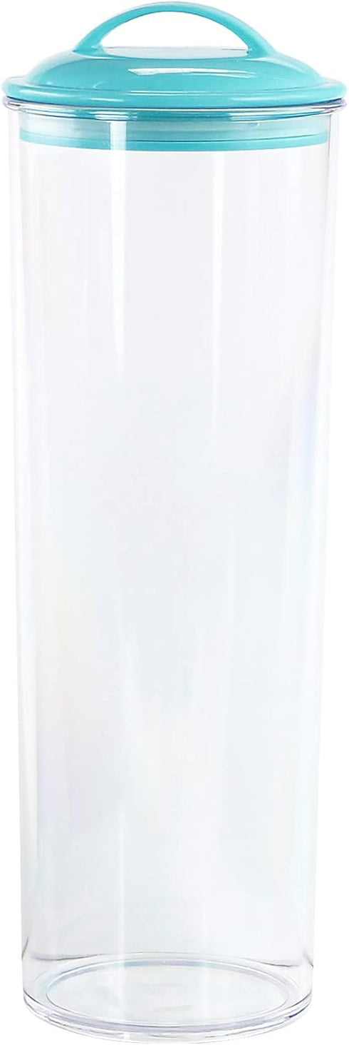 Calypso Basics by Reston Lloyd Acrylic Storage Canisters, Spaghetti, Turquoise