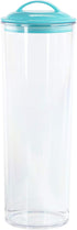 Calypso Basics by Reston Lloyd Acrylic Storage Canisters, Spaghetti, Turquoise