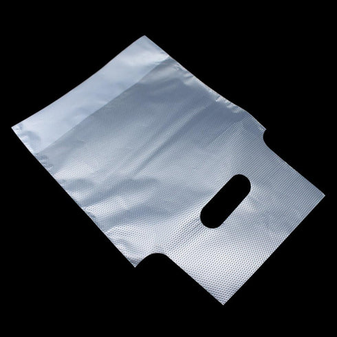 FERENLI 100Pieces Package 20x28cm Single Drink Cup Holder Plastic Bags for Milk Juice Water Coffee Portable Carrier