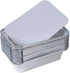 Webake Large Aluminum Foil Tin Pans 9 x 5 inch Disposable Containers, 3 Lb Foil Bread Pan, Pack of 30
