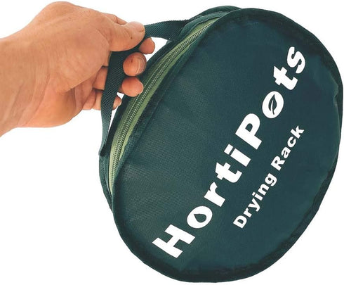 2 (2 HORTIPOTS Hanging Drying Racks FT Mesh Herb Dryer for Herbs and Clothes FT Diameter, Green)