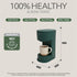 6 12oz WILLOW Eco Series Single Serve Coffee Maker for K Cup and Ground Coffee, to Brew Sizes with Strong Brew Option