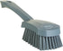 Vikan 419288 Brush,Washing,Stiff,10",PP/PBT,Gray
