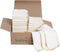 Babygoal 30PCS Reusable Diaper Wipes, Natural Unbleached Baby Face Wipes, Soft Sturdy,