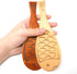 Honbay 2PCS Wooden Rice Paddle, Cute Fish Shaped Rice Spoon for Cooking Rice, Potato Salads, Desserts (2 Color)