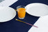 Akutana 48 inch, Navy Blue Table Runner Waterproof Coffee Table Runner, Dresser Scarf, Outdoor Small Dining Table