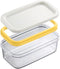 Butter Slicer Cutter,Butter Dish with Lid, Butter Slicer Cutter and Keeper Butter