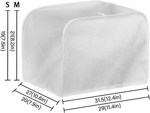 Purple Toaster Cover 2 Slice Wide Slot, Decorative Small Kitchen Appliance Bread Maker Dust Protection