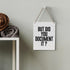 SENJIAN Funny Office Supplies - Rustic Wall Art, Office Accessories, Farmhouse Wall Hanging Decor for Home or Office
