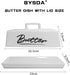 Countertop, Butter Dish with Lid, Ceramic Butter Dish with Lid for White Butter Tray, Kitchen Butter Keeper, Butter