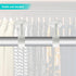 4Pcs Shower Curtain Closet Rod Holder - 1'' & 1-1/4'' Stainless Steel Ceiling Mount Pipe Flange Socket