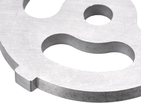 MECCANIXITY Meat Grinder Plate - 7mmx54mm Iron Alloy Chopper for Grinders