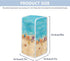 Starfish Sea Electric Can Opener Dust Cover, Portable Stain Resistant Dust Covers for Small Kitchen Appliances