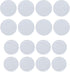 16Pcs Plastic Storage Caps for Mason Jars, 8 Regular Mouth Lids and 8 Wide Mouth Caps, White
