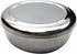 GARASANI 3 Pack Korean Traditional Stainless Steel Rice Bowl with Lid Set - Good Fortune (Silver 3Pcs)