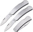 Kocpudu Paring Knife, All Steel Foldable Fruit Knife, Small and Easy to Carry, 3 Pieces