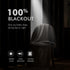 Grommet 52 84 Inch (2 MIULEE Blackout Curtains for Bedroom Linen Texture Solid Thermal Insulated Natural Khaki Room