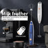 Milk Frother Handheld Foam Maker, 3 Speed Rechargeable Electric Blender with 2 Stainless Stirring Heads for Lattes