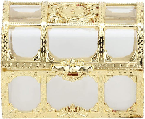 Fdit 12pcs Square Treasure Chest Shape Wedding Candy Box - Chocolates Container Jar Decoration for Children's Day