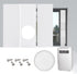 Daisypower Portable Air Conditioner Window Kit, Adjustable Seal Panels for Sliding Windows with 5" Diameter Hose