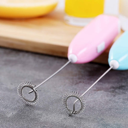 Milk Frother, Electric Mini Kitchen Stirrer, Handheld Coffee Whisk for Milk Shake Mixer