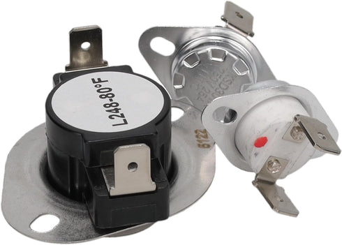 Supplying Demand LA-1053 53-0143 Clothes Dryer Thermal Fuse and High Limit Thermostat Replacement Kit