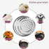 Round Stainless Steel Steamer Rack Set of 4, 7.6" to 10.23" Diameter for Canning, Stock Pot, Pressure Cooker