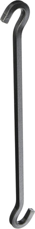 Enclume 15-Inch Extension Hook, Hammered Steel for Ceiling Pot Racks