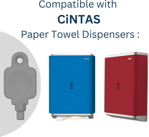Robby's Cloud (6 Pack) Dispenser Key Replacement for Cintas Dispensers - Cintas Paper Towel Dispenser Key with an X
