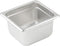 Winco SPJM-604 Anti-Jamming Steam Pan, 1/6 by 4-Inch, 24-Gauge, Stainless Steel
