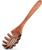 Best Wooden Pasta Spoon, 12.5 Inch Long Acacia Wood Spaghetti Serving Utensil