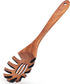 Best Wooden Pasta Spoon, 12.5 Inch Long Acacia Wood Spaghetti Serving Utensil