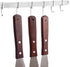 Straight Cake Icing Spatula Set of 3, Professional Stainless Steel Decorating Frosting Spatulas, Wooden Handle
