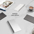Danpoo White Metal Floating Shelf for Wall Storage, 12” Small Display Shelf for Living Room/Bathroom/Kitchen/Bedroom