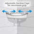 SlipX Solutions Patented Corner Shower Basket Caddy - Adjustable Storage Organizer with Power Lock Suction Cups, 2 Hooks