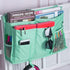 Bedside Storage Caddy, Bunk Bed Organizer Bed Storage Pocket Bedside Organizer Hanging Bed Storage Caddy for College Dorm Room, Hospital Bed Rails, Baby Bed, Camp (Green) by Sugaroom