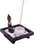 THY COLLECTIBLES Asian Japanese Feng Shui Sand Zen Garden Buddha Tealight & Incense Holder YD50