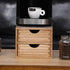 Drawer Holder for Coffee Brew - 2-Tier Kitchen Machine Stand Shelf, Coffee Station and Pod Capsule Storage Organizer