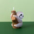 Cute Baby Sloth Birthday Candle for Party and Baby Shower Decorations