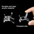 40 Pieces Acrylic Display Holder, Clear Display Easel Stands, Small Collectibles Display Stands for Crystal Geodes,