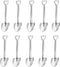 20 Pack Shovel Shape Demitasse Espresso Spoons, 4.7 Inches Stainless Steel Mini Coffee Spoons for Dessert