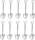 20 Pack Shovel Shape Demitasse Espresso Spoons, 4.7 Inches Stainless Steel Mini Coffee Spoons for Dessert