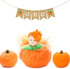 Rainlemon 1st Jute Burlap Pumpkin One High Chair Banner Fall Thanksgiving Boy Girl Birthday Party Highchair Garland