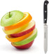 MATTSTONE HILL Serrated Utility Knife, 4.7" German Stainless Steel Kitchen Vegetable Paring Knife